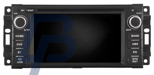 6.2" CHRYSLER JEEP DODGE MODELLANPASSAD ANDROID HUVUDENHET