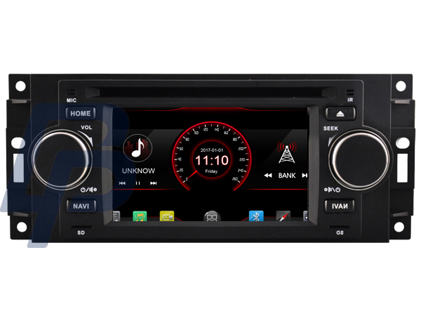 6.2" CHRYSLER JEEP DODGE MODELLANPASSAD ANDROID HUVUDENHET - 2