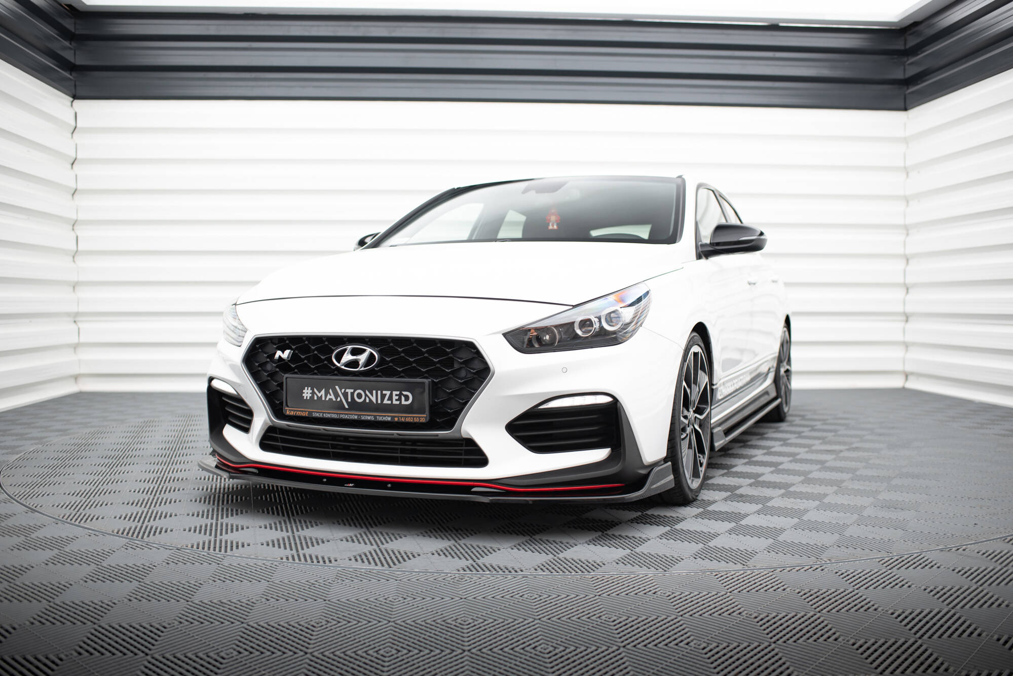 Front Splitter V.3 Hyundai I30 N Mk3 Hatchback / Fastback - 3