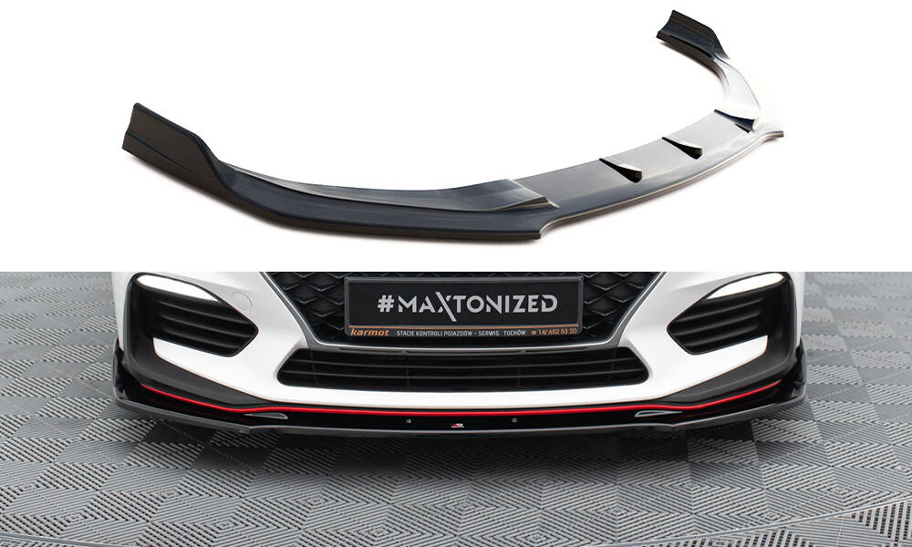 Front Splitter V.3 Hyundai I30 N Mk3 Hatchback / Fastback