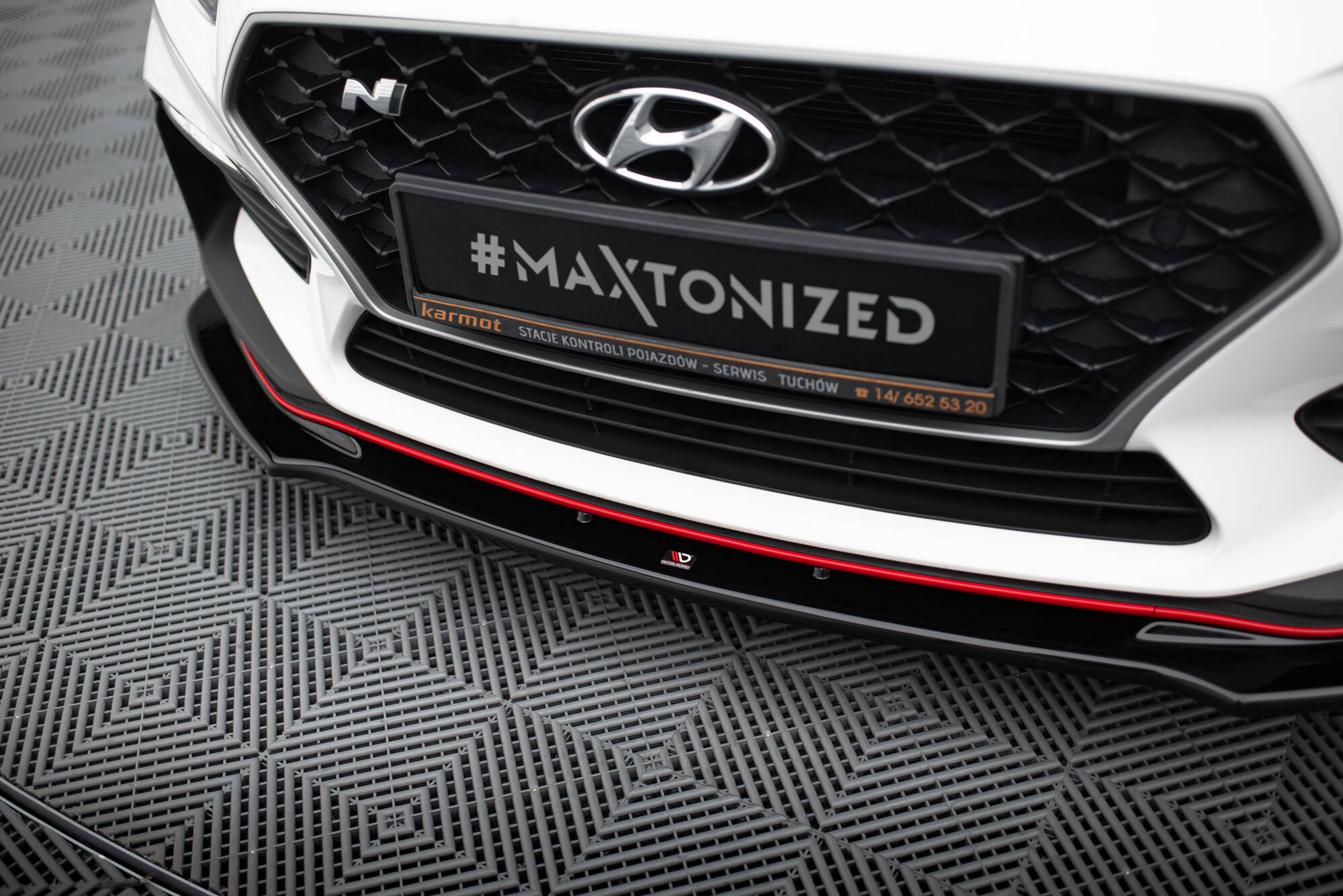 Front Splitter V.3 Hyundai I30 N Mk3 Hatchback / Fastback - 4