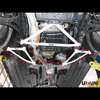 SUBARU OUTBACK 09+ ULTRA-R 6-POINT FRONT LOWER BRACE 2484P