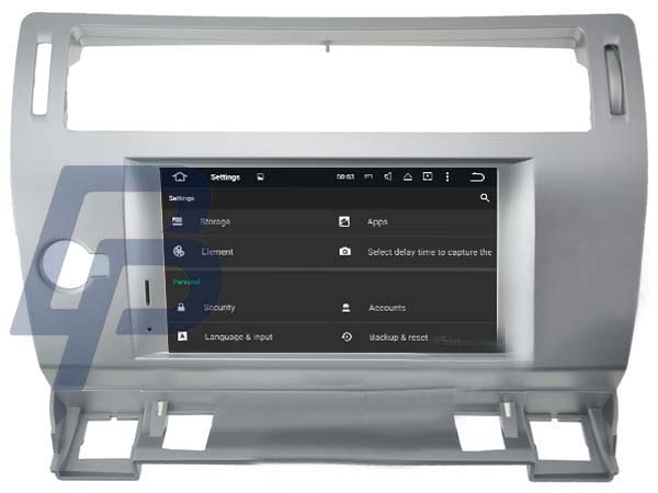 7" CITROEN C4 ANDROID HEADUNIT - 5