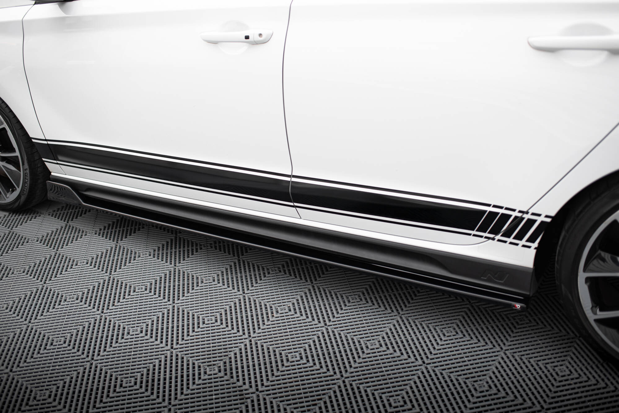 Side Skirts Diffusers V.5 Hyundai I30 N Mk3 / Mk3 FL Hatchback / Fastback - 4