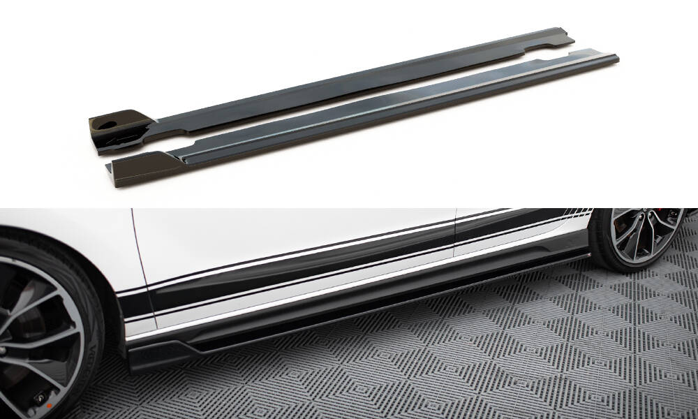 Side Skirts Diffusers V.5 Hyundai I30 N Mk3 / Mk3 FL Hatchback / Fastback