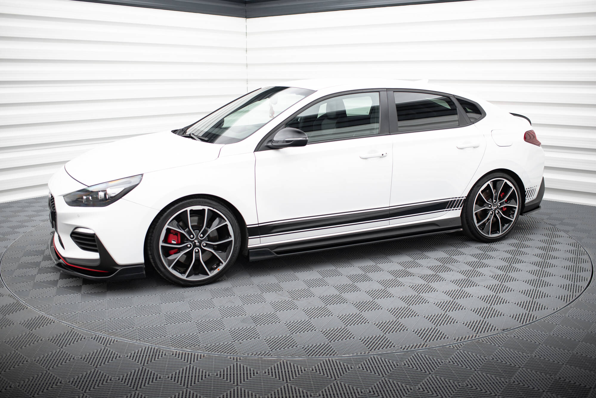 Side Skirts Diffusers V.5 Hyundai I30 N Mk3 / Mk3 FL Hatchback / Fastback - 2