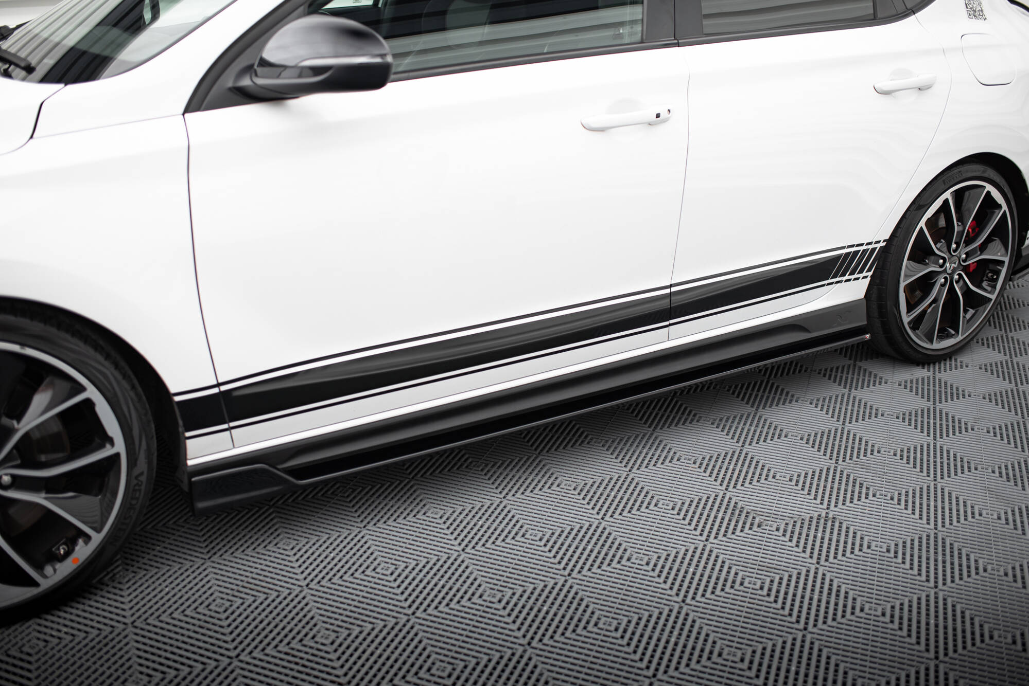 Side Skirts Diffusers V.5 Hyundai I30 N Mk3 / Mk3 FL Hatchback / Fastback - 3