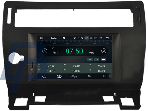 7" CITROEN C4 ANDROID HEADUNIT - 3