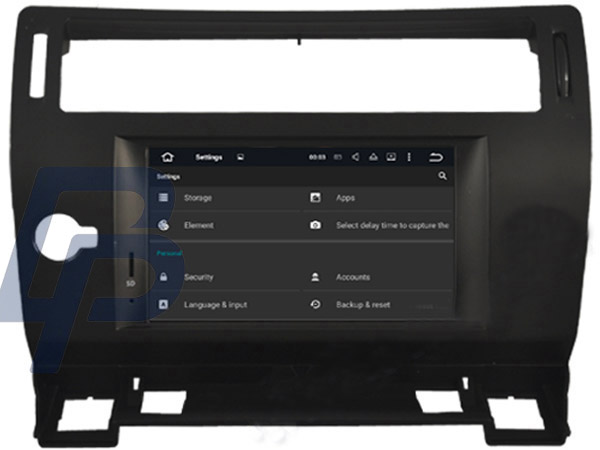 7" CITROEN C4 ANDROID HEADUNIT - 5