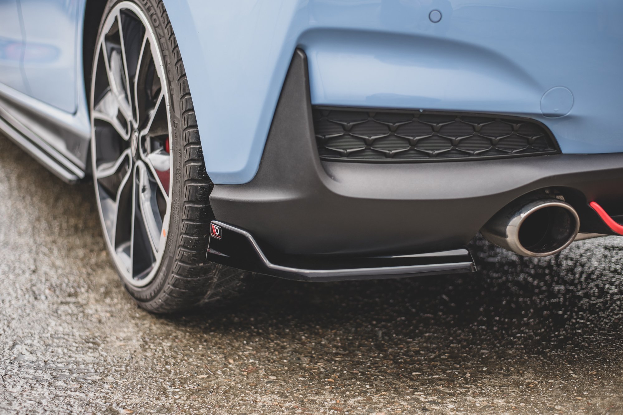 Rear Side Splitters V.3 Hyundai I30 N MK3 Hatchback (2017-2020) - 4