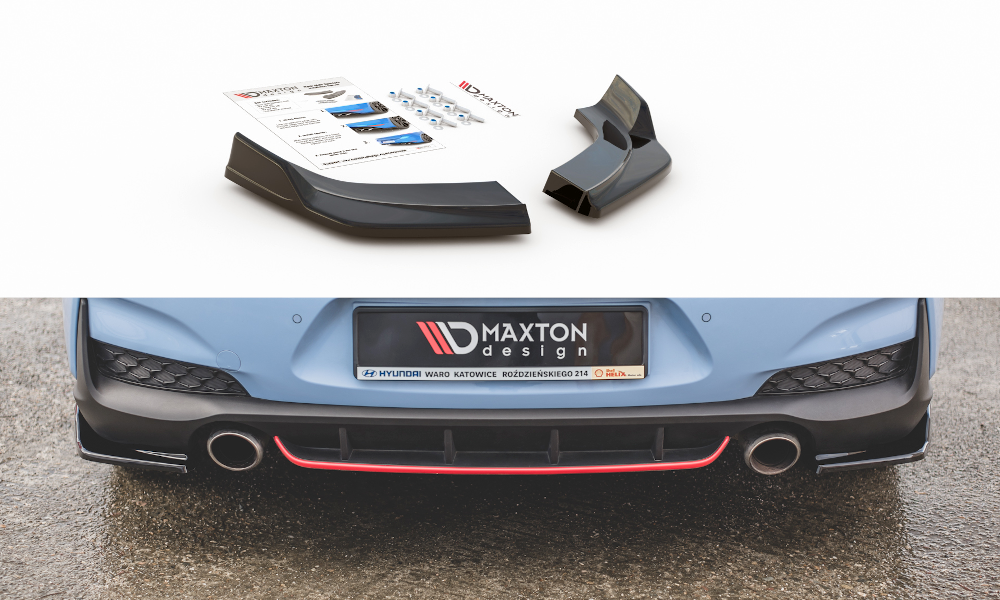 Rear Side Splitters V.3 Hyundai I30 N MK3 Hatchback (2017-2020)