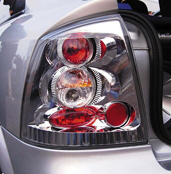 OPEL ASTRA G 3/5D 98+ CHROME TAILLIGHTS