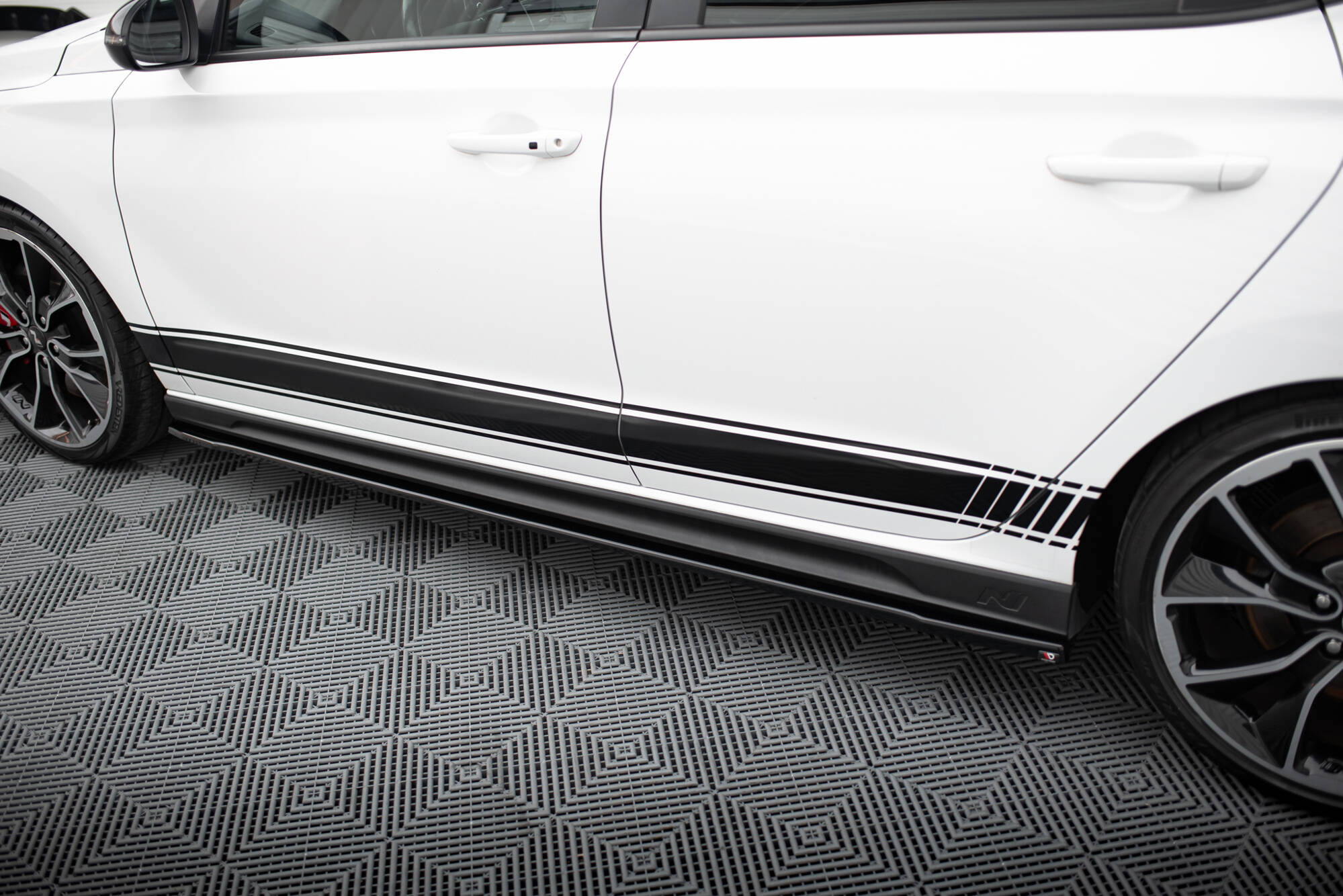 Side Skirts Diffusers V.4 Hyundai I30 N Mk3 / Mk3 FL Hatchback / Fastback - 4
