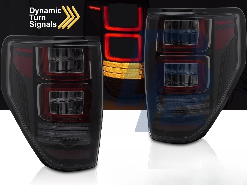 Tail Lights for Ford F150 MK12 2008–2014 Smoked LED - 2