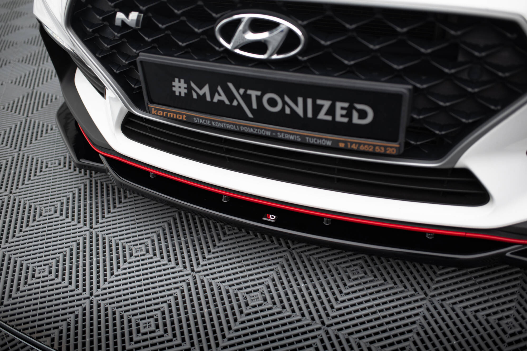 Front Splitter V.4 Hyundai I30 N Mk3 Hatchback / Fastback - 4