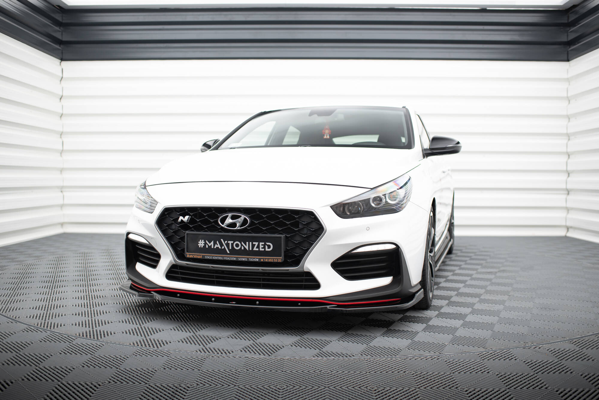 Front Splitter V.4 Hyundai I30 N Mk3 Hatchback / Fastback - 3