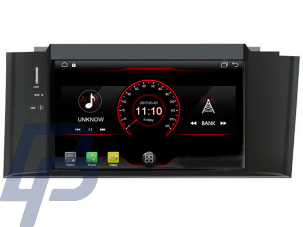 7" CITROEN NEW C4L MODELLANPASSAD ANDROID HUVUDENHET - 2