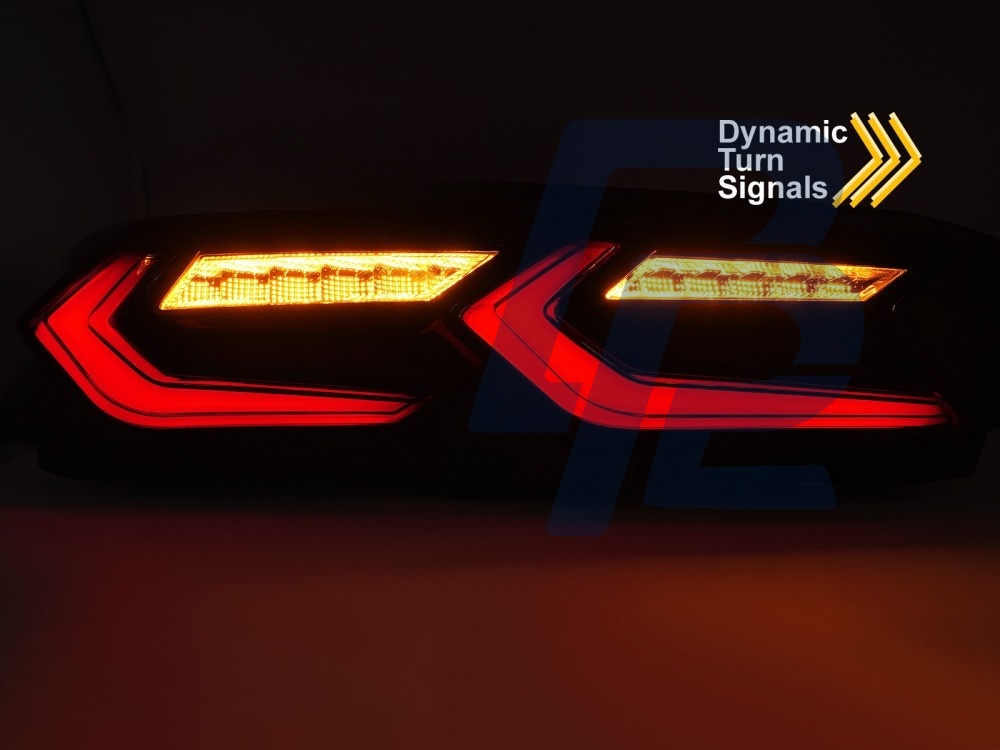 LED Tail Lights Red Black for Chevrolet Camaro 2019–2023 - 4