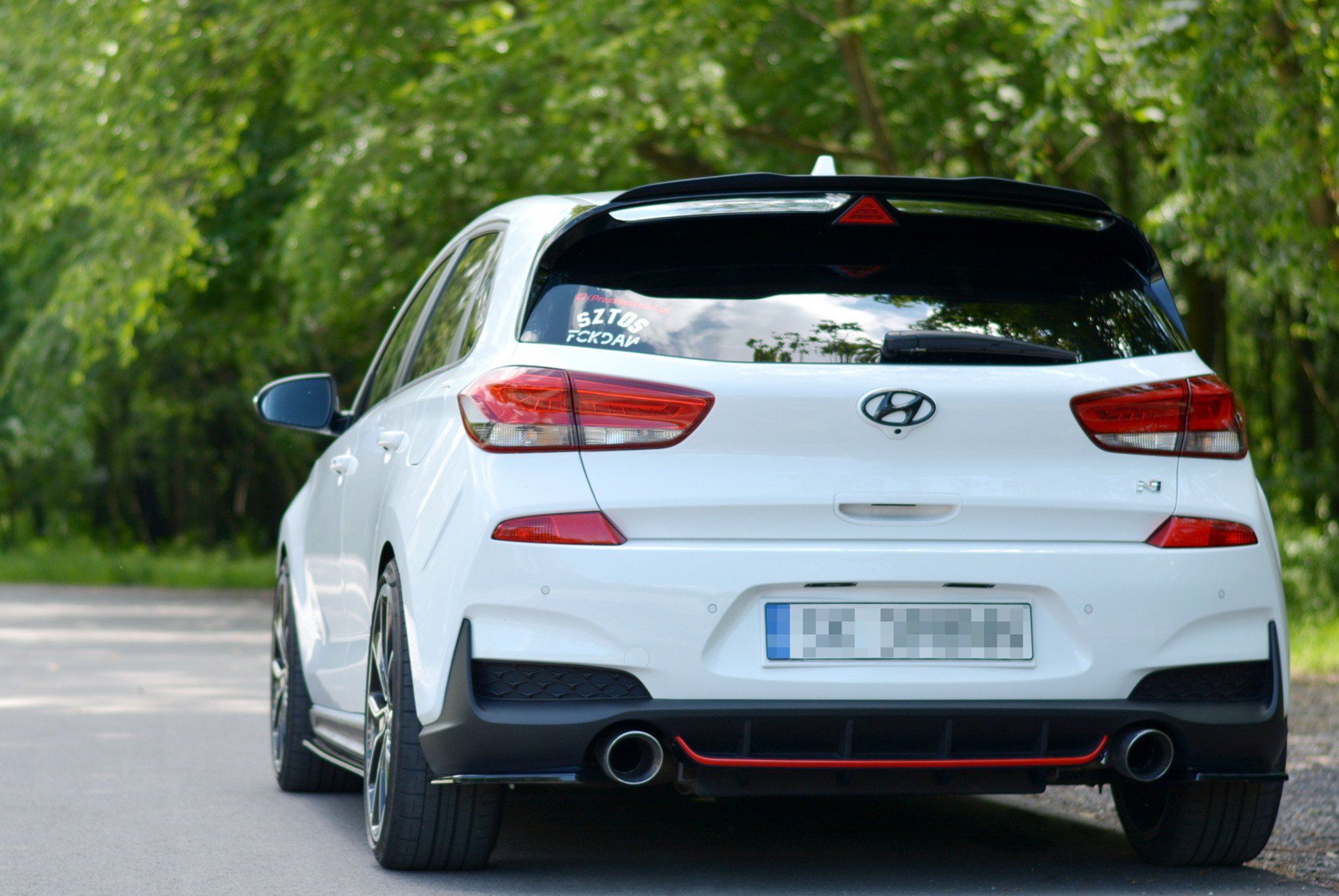 Spoiler Extension Hyundai I30 MK3 N (2017-2020) - 3