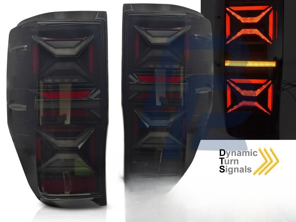 Tail Lights for Ford Ranger V 2011–2022 Smoked LED - 5