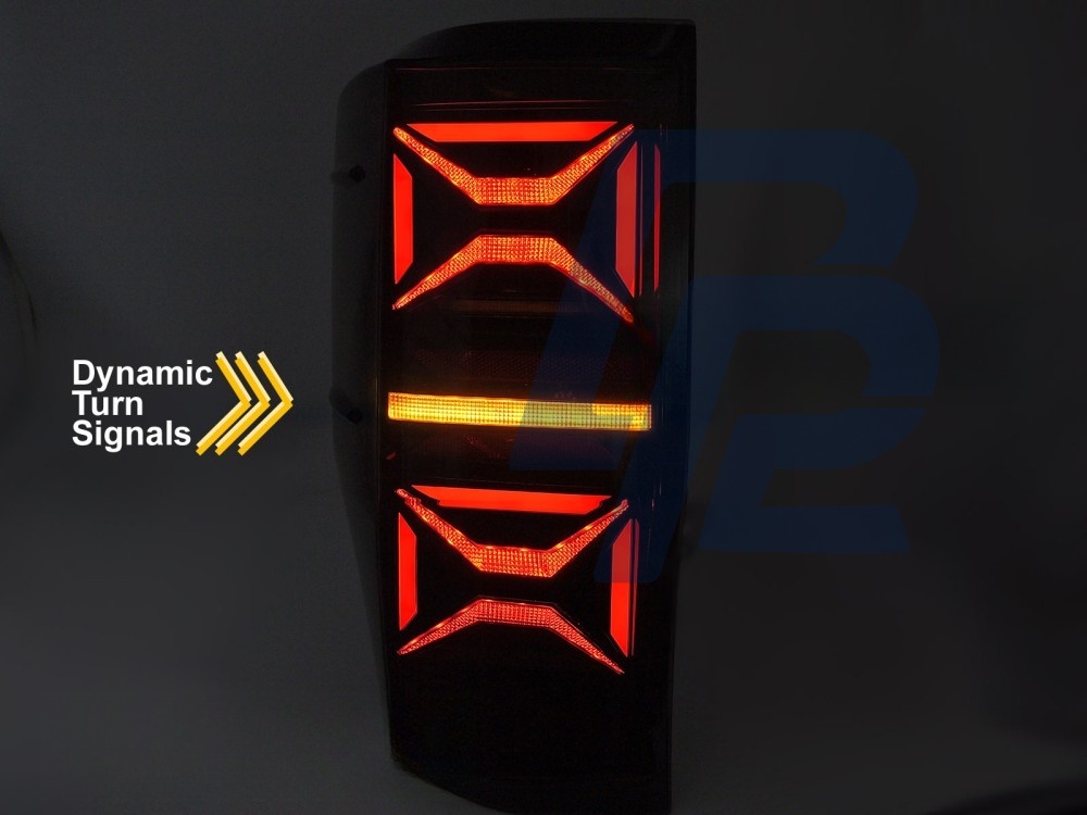 Tail Lights for Ford Ranger V 2011–2022 Smoked LED - 4