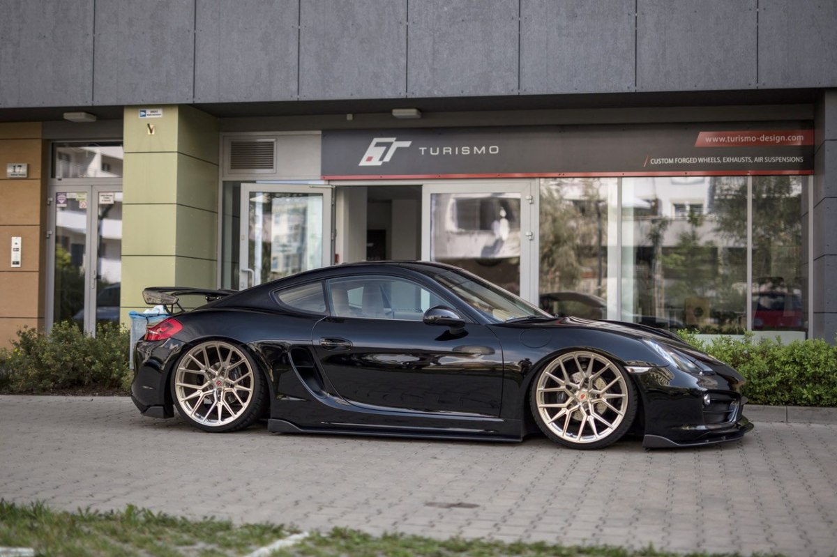 SIDE SKIRTS DIFFUSERS PORSCHE CAYMAN MK2 981C - 2