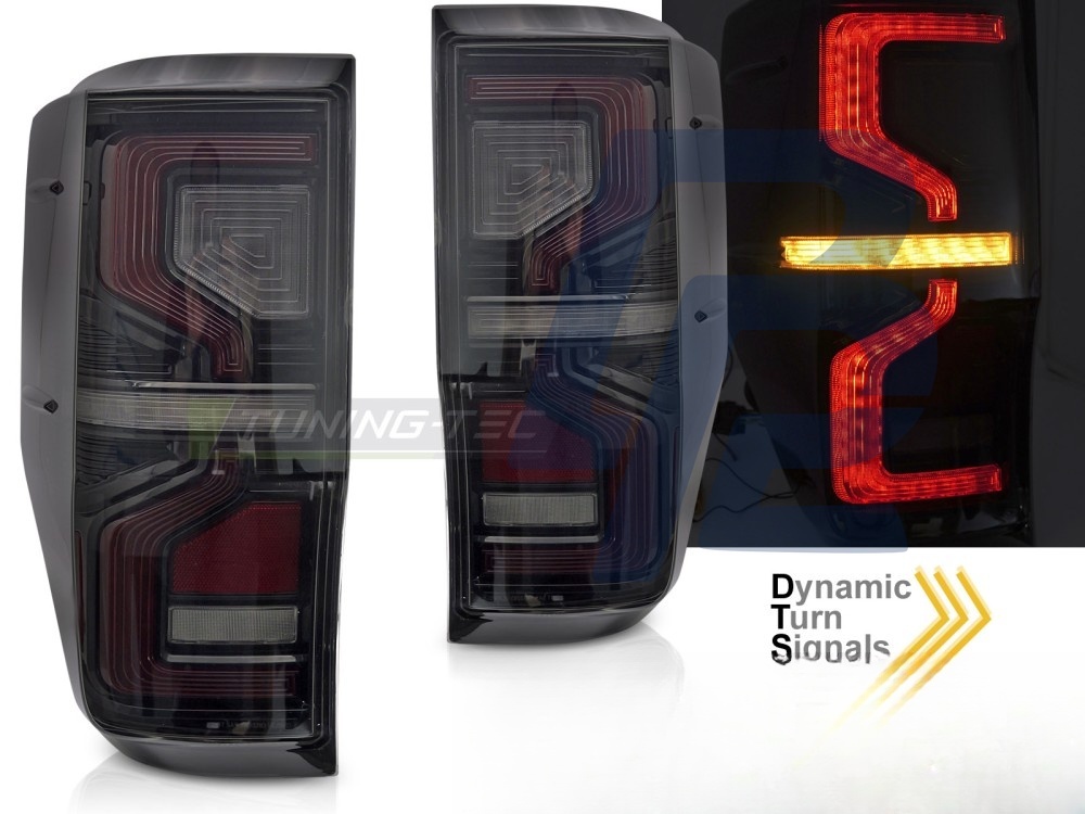 Tail Lights for Ford Ranger V 2011–2022 Smoked LED - 6