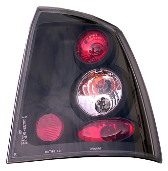 OPEL ASTRA G SEDAN/COUPE BLACK TAILLIGHTS