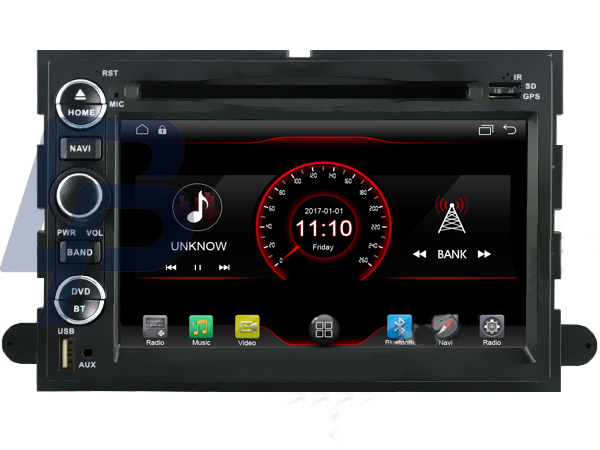 7" FORD F150 MODELLANPASSAD ANDROID HUVUDENHET - 2