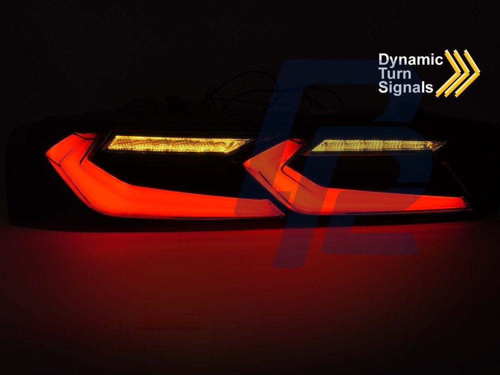 LED Tail Lights Red Black for Chevrolet Camaro 2016–2018 - 7