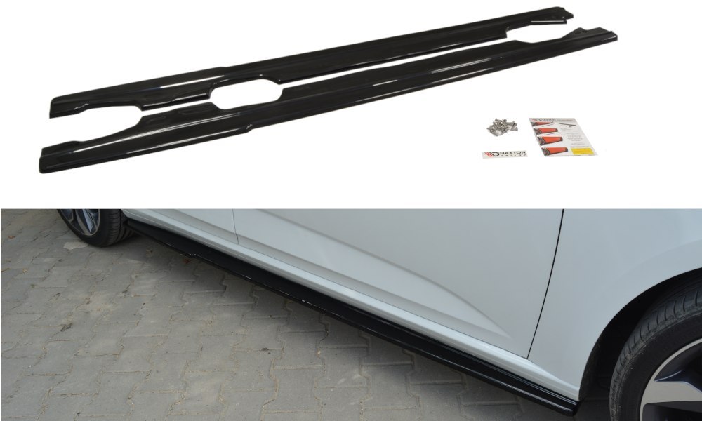 SIDE SKIRTS DIFFUSERS RENAULT MEGANE MK4 HATCHBACK