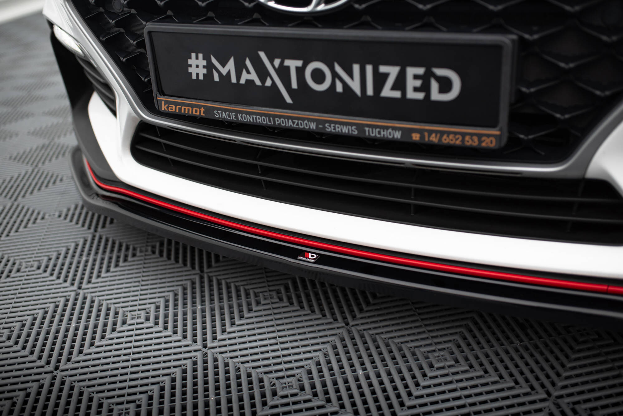 Front Splitter V.2 Hyundai I30 N Mk3 Hatchback / Fastback - 4