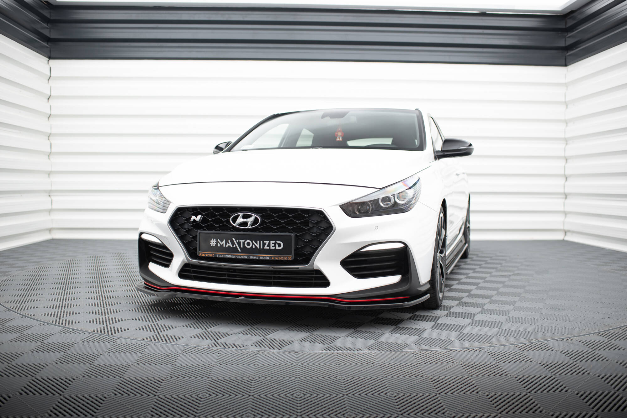 Front Splitter V.2 Hyundai I30 N Mk3 Hatchback / Fastback - 3