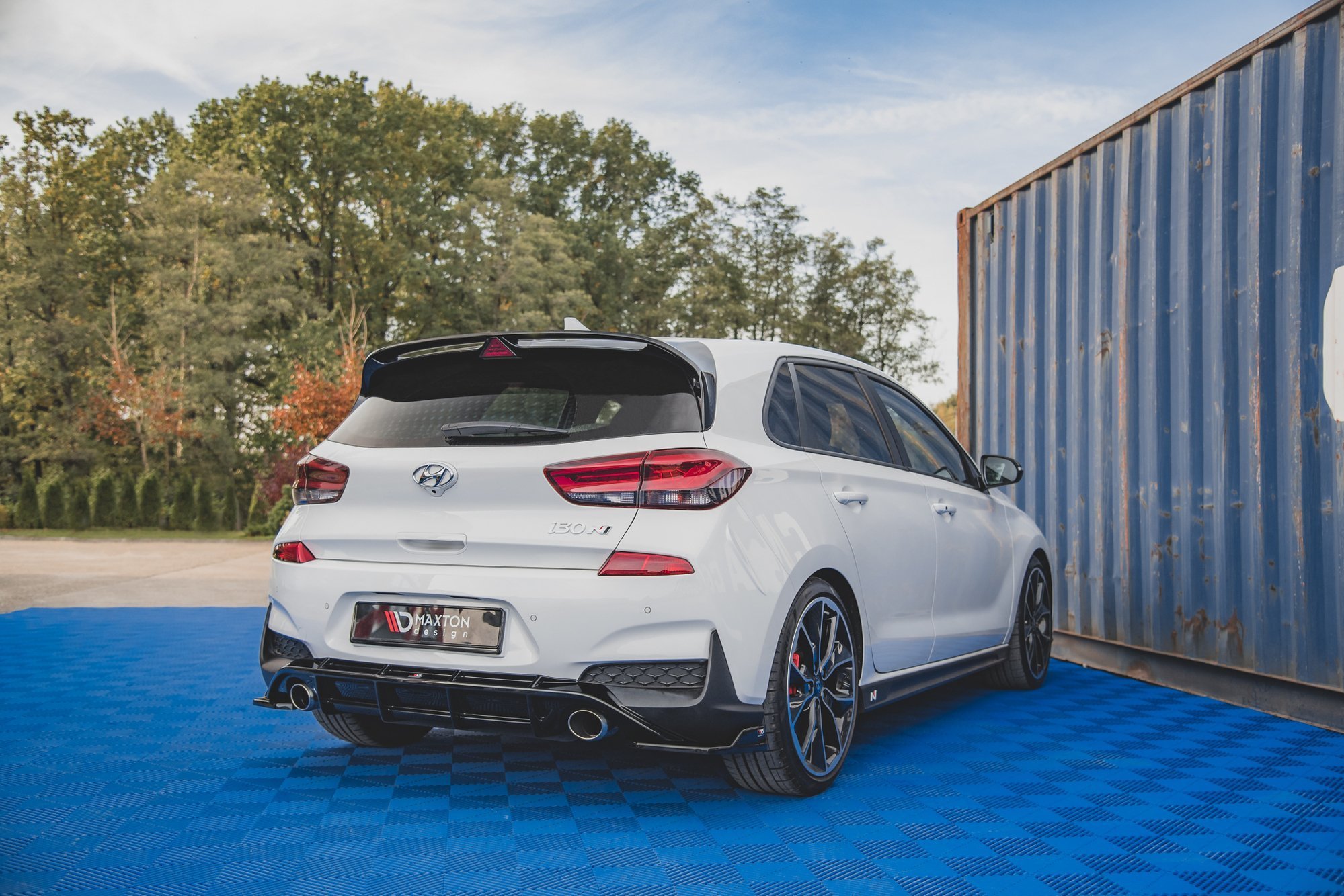 Rear Side Splitters V4 Hyundai I30 N MK3 Hatchback (2017-2020) - 6