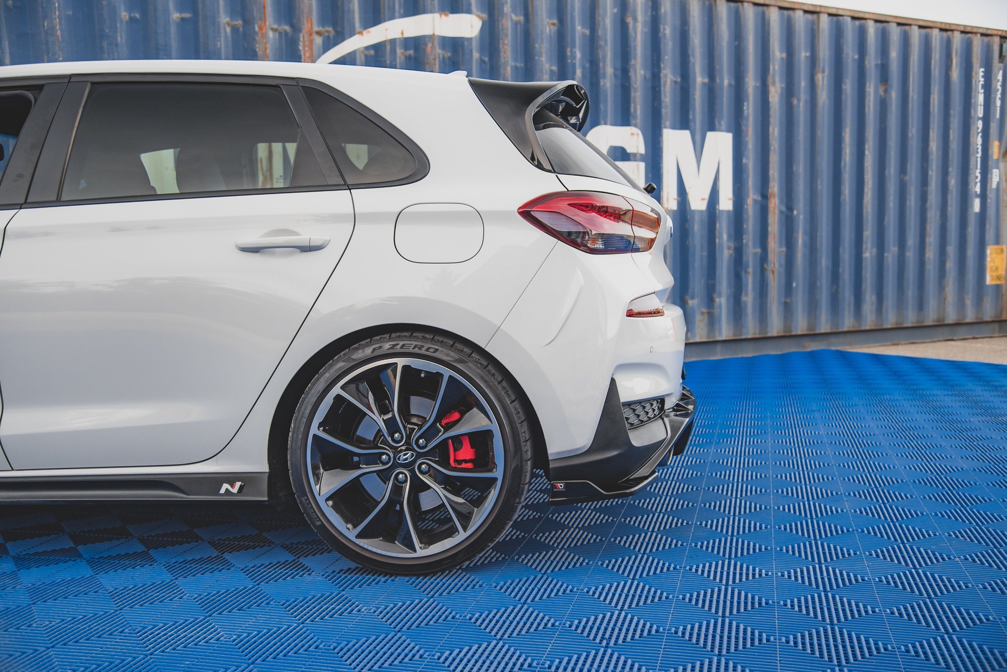 Rear Side Splitters V4 Hyundai I30 N MK3 Hatchback (2017-2020) - 3