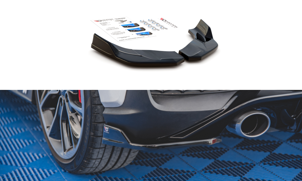 Rear Side Splitters V4 Hyundai I30 N MK3 Hatchback (2017-2020)
