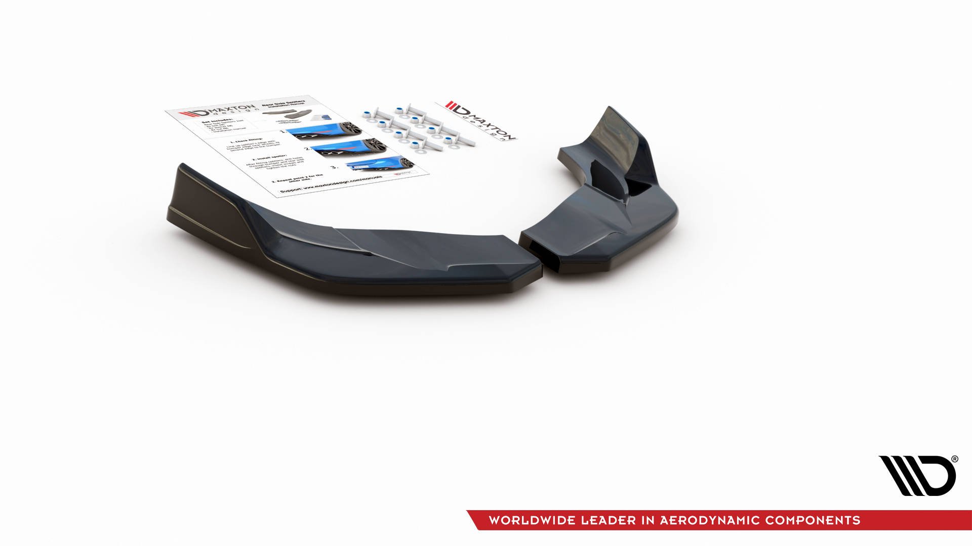 Rear Side Splitters V4 Hyundai I30 N MK3 Hatchback (2017-2020) - 8