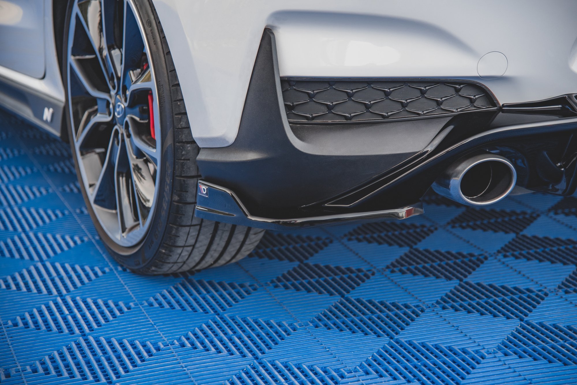 Rear Side Splitters V4 Hyundai I30 N MK3 Hatchback (2017-2020) - 2