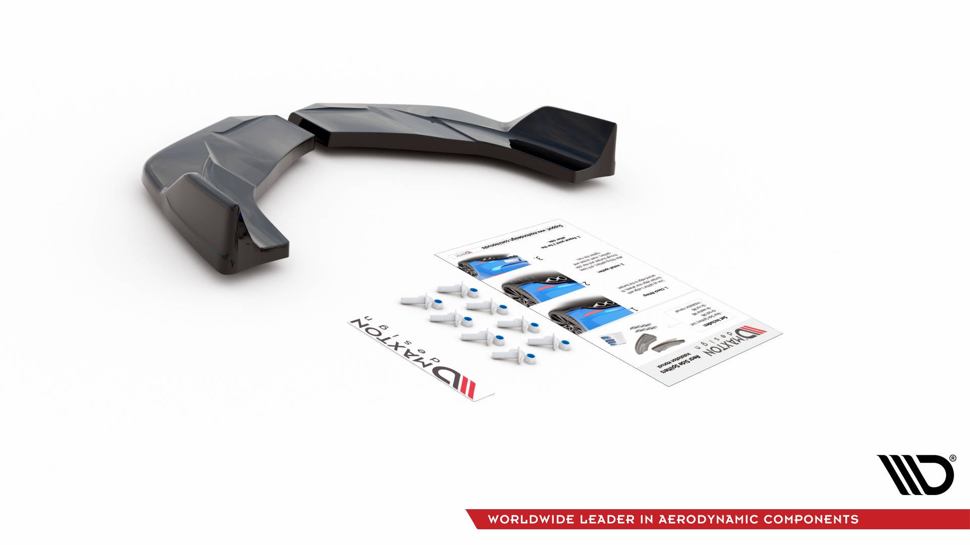 Rear Side Splitters V4 Hyundai I30 N MK3 Hatchback (2017-2020) - 9