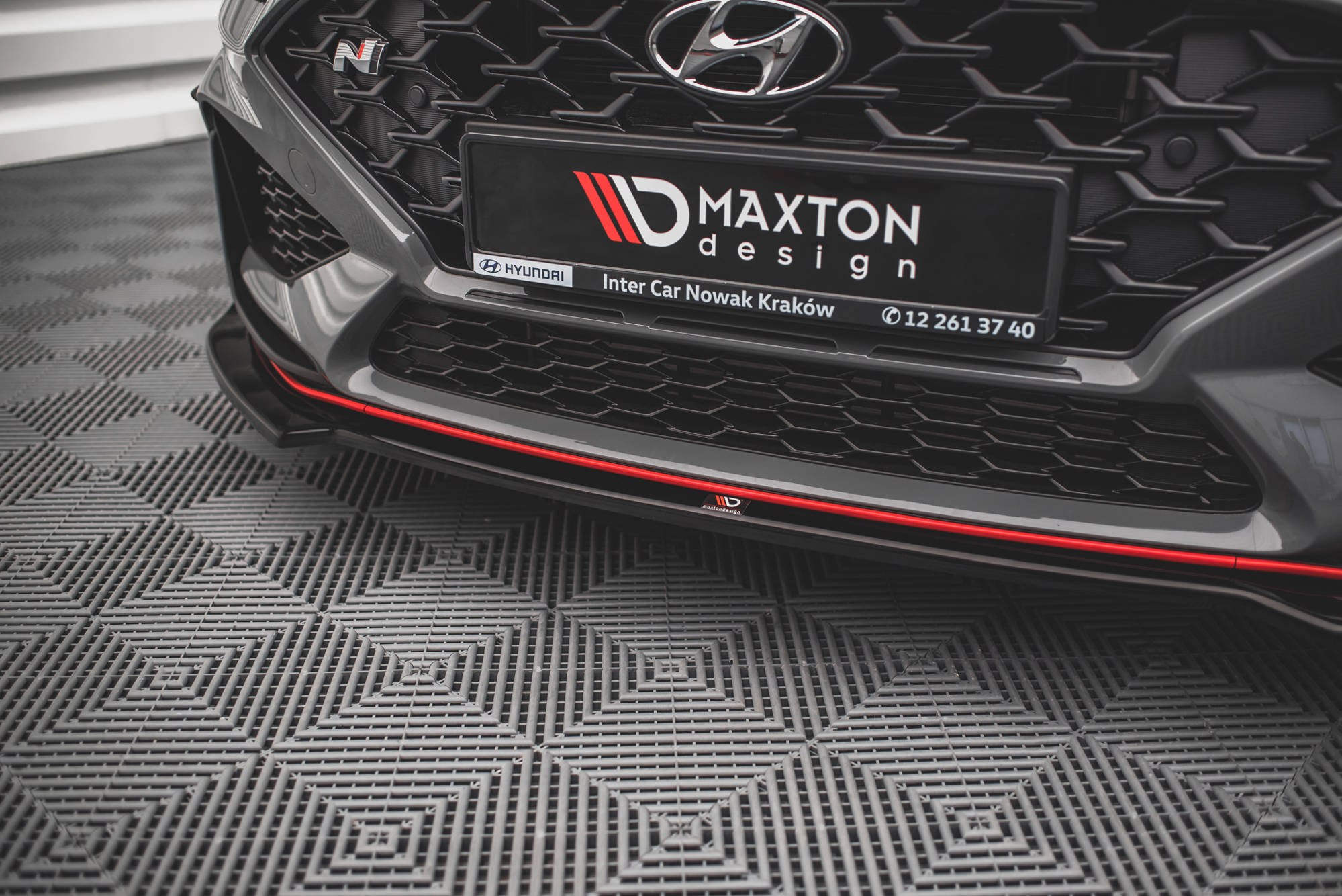 Front Splitter V.3 Hyundai I30 N Hatchback/fastback MK3 Facelift (2020-) - 3