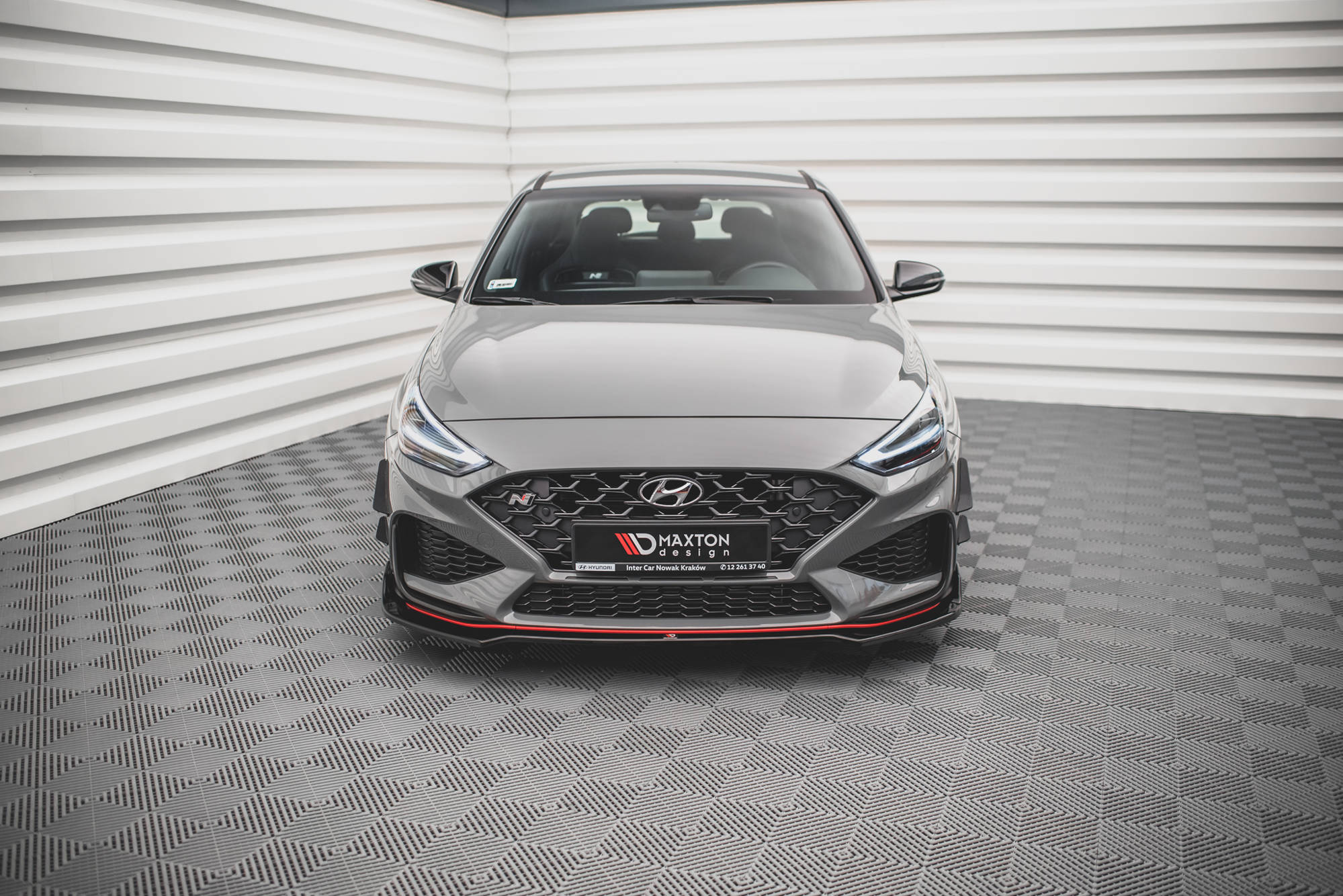 Front Splitter V.3 Hyundai I30 N Hatchback/fastback MK3 Facelift (2020-) - 2