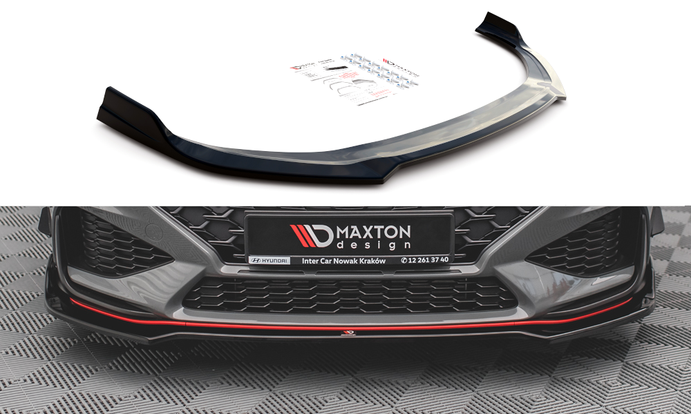 Front Splitter V.3 Hyundai I30 N Hatchback/fastback MK3 Facelift (2020-)