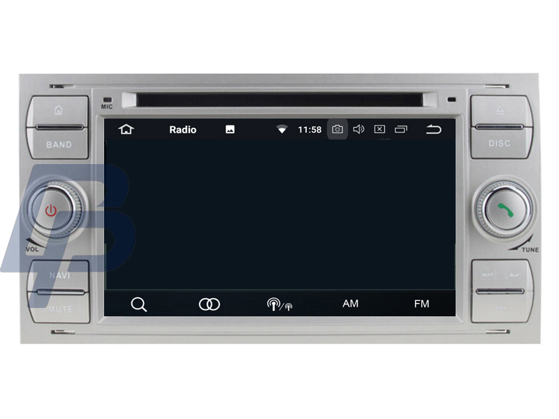 7" FORD FOCUS 2004-2008 MODELLANPASSAD ANDROID HUVUDENHET - 3