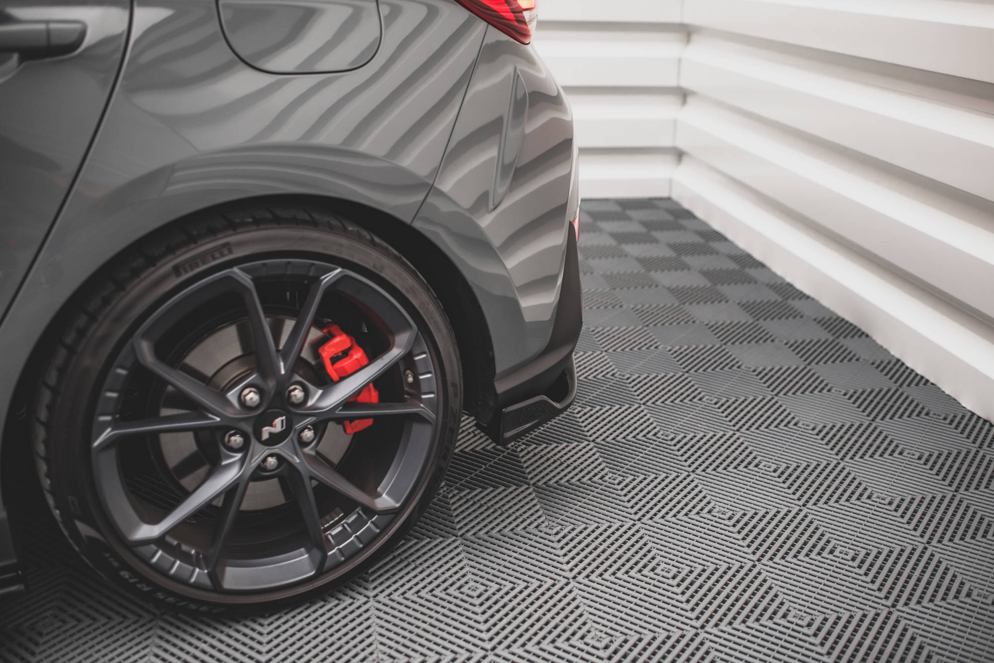 Rear Side Splitters V.3 Hyundai I30 N Hatchback Mk3 Facelift (2020-) - 2