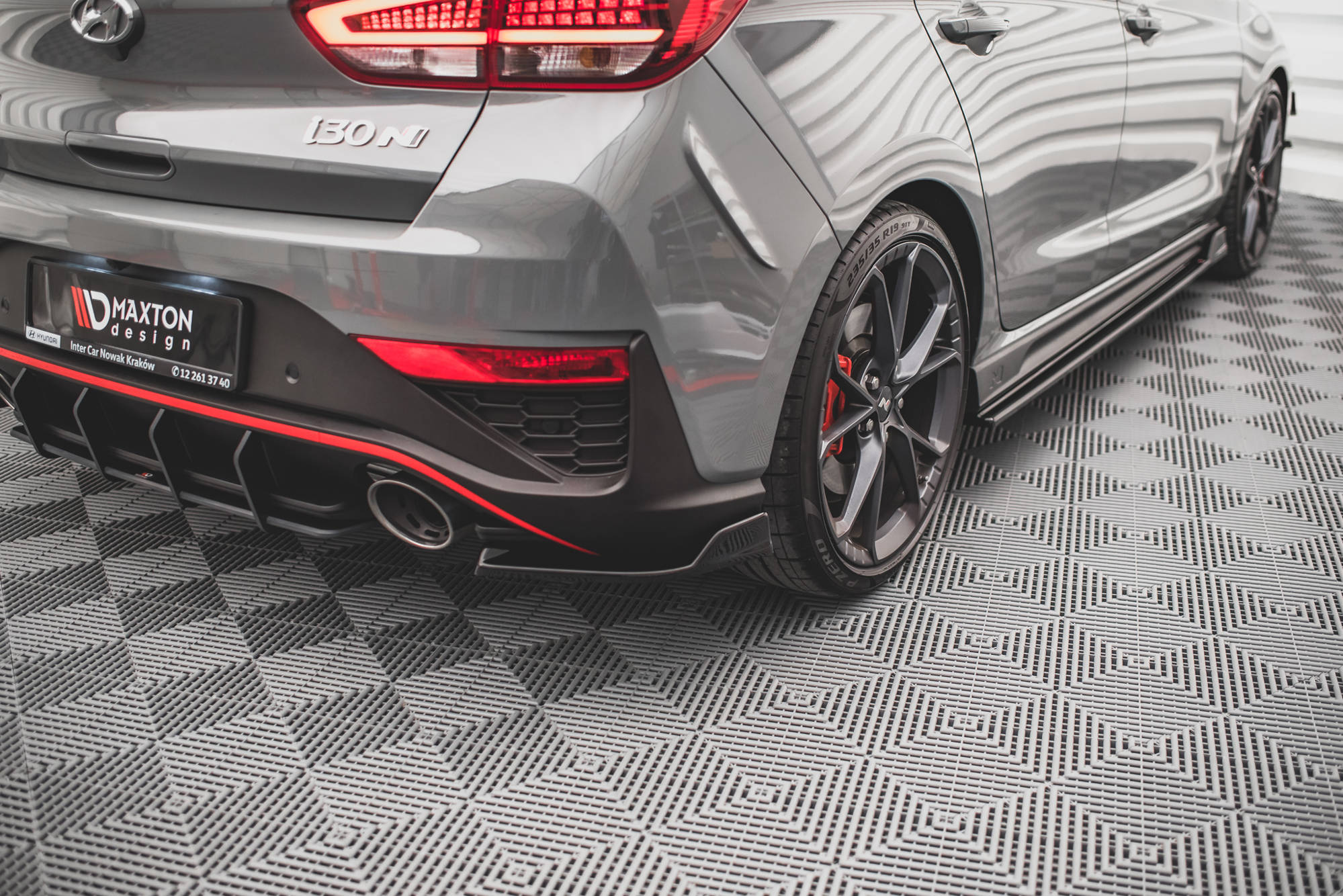Rear Side Splitters V.3 Hyundai I30 N Hatchback Mk3 Facelift (2020-) - 4