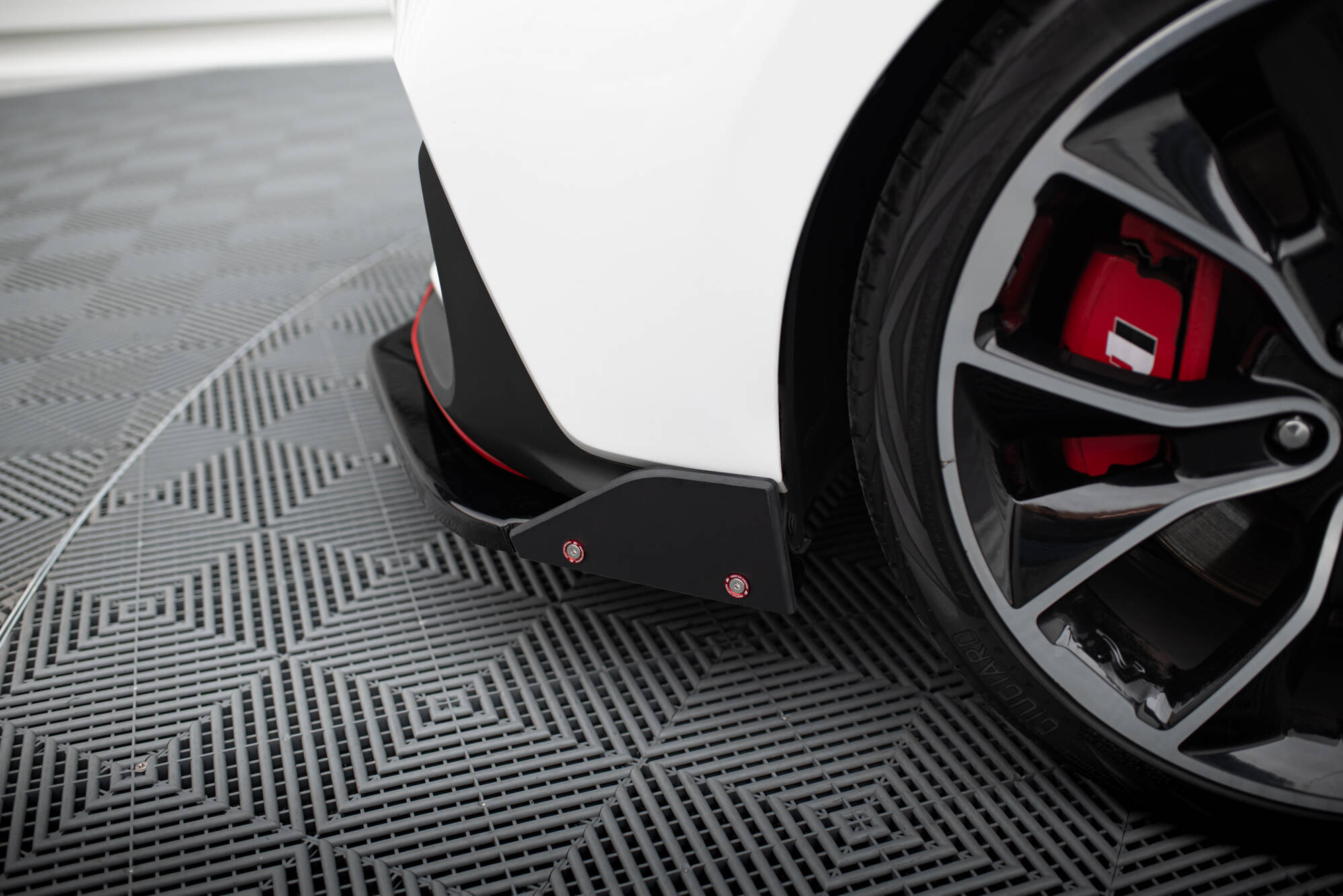 Front Splitter V.6 + Flaps Hyundai I30 N Mk3 Hatchback / Fastback - 6