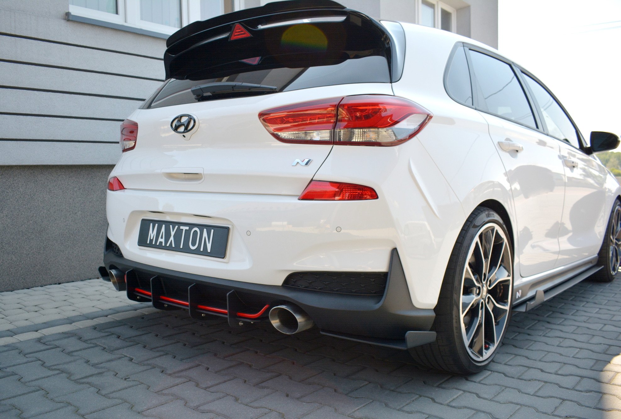 Rear Diffuser Hyundai I30 MK3 N (2017-2020) - 2