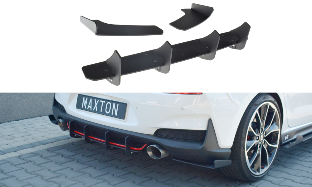 Rear Diffuser Hyundai I30 MK3 N (2017-2020)