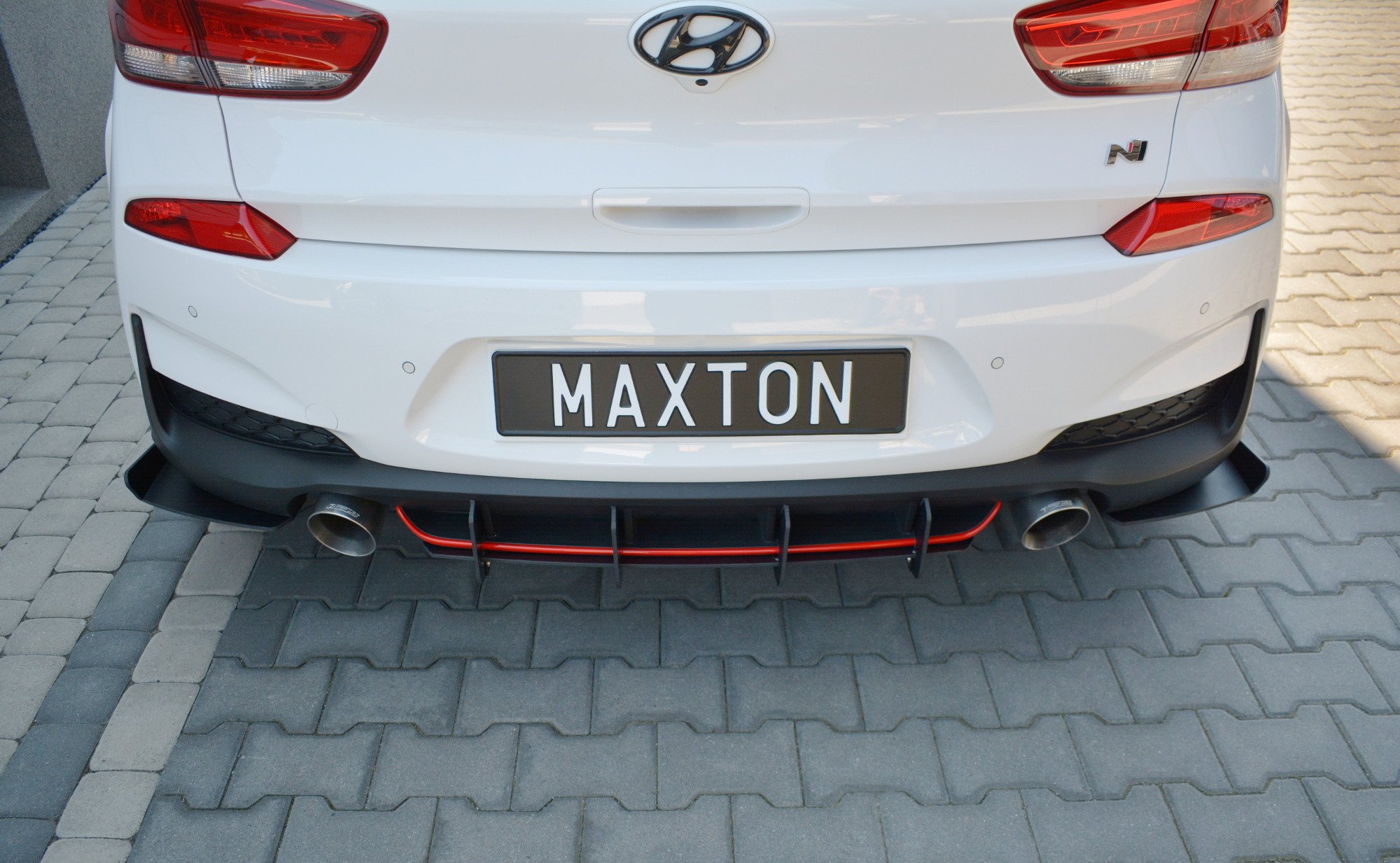 Rear Diffuser Hyundai I30 MK3 N (2017-2020) - 3