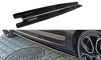 SIDE SKIRTS DIFFUSERS SKODA OCTAVIA III RS FACELIFT